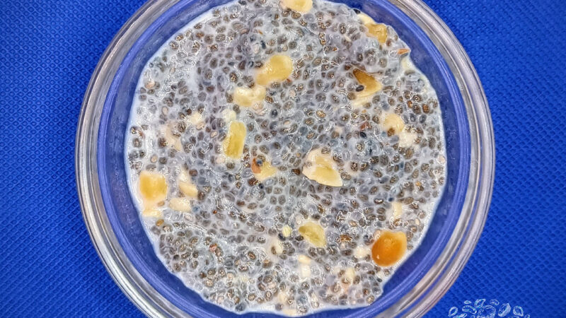 Peanutty in our mix of Better Than Cereal -real wholesome, delicious and good for you – Peanutty Chia Maria Pudding