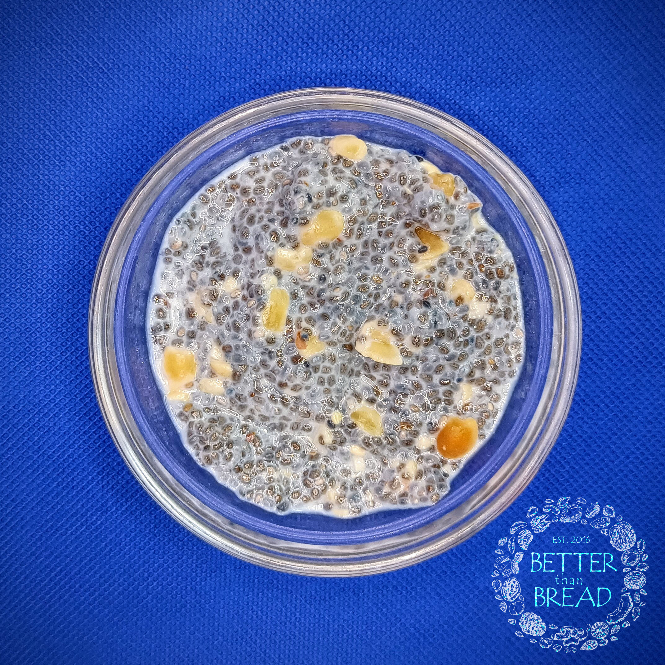 Peanutty in our mix of Better Than Cereal -real wholesome, delicious and good for you – Peanutty Chia Maria Pudding