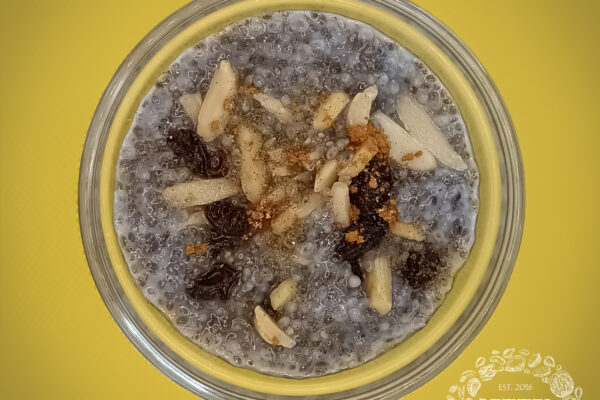 BTB Better Than Cereal Chia Maria Pudding Flavour Indian Chai - Product Tag Yellow